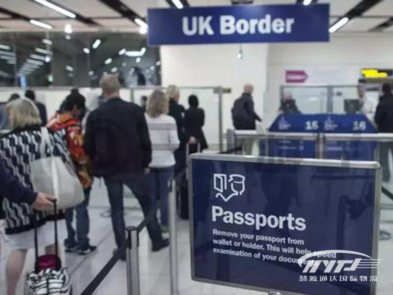 英国机场清关查验